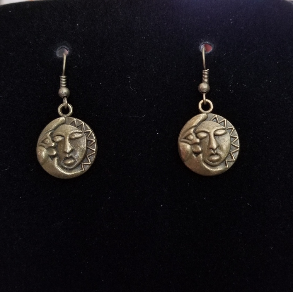 Sun and Moon Earrings
